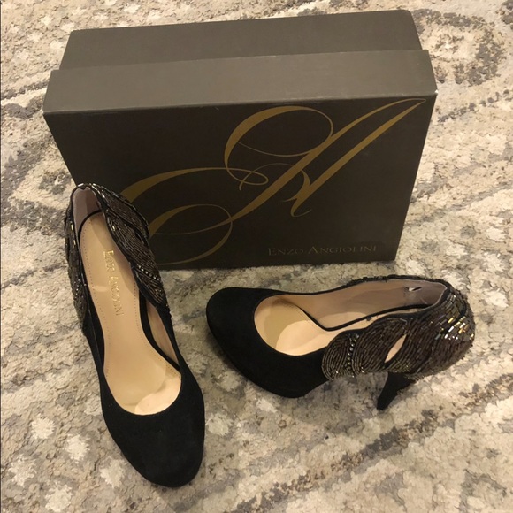 ENZO ANGIOLINI WOMEN'S BALADEVA PLATFORM PUMP HEELS size 7.5 - Picture 14 of 16